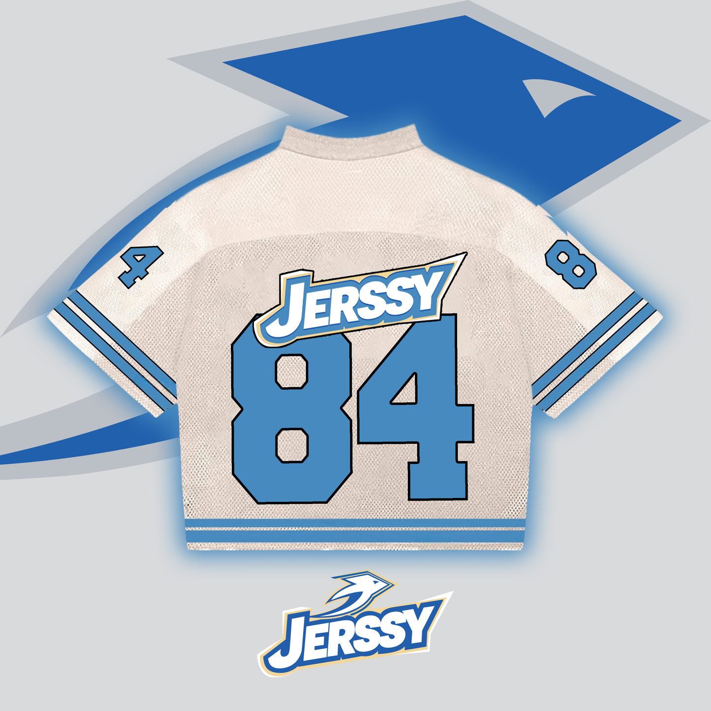 Jerssy Brand Graphic No 84 Blokette Blokecore Jersey T-shirt