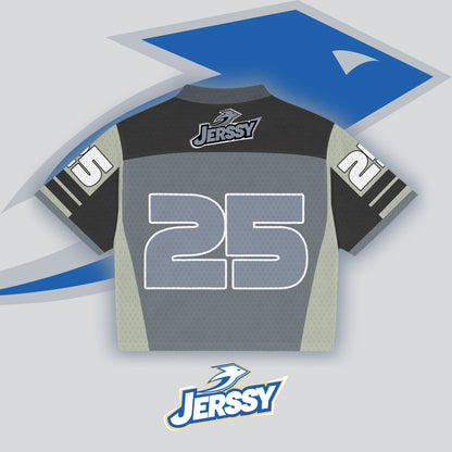 Jerssy Brand Urban Jersey No 25 Graphics Blokecore Blokette V-Neck T-shirt